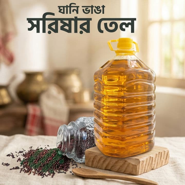 Organic Mustard Oil 5 Liter